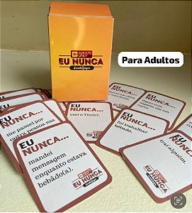 JOGO EU NUNCA…