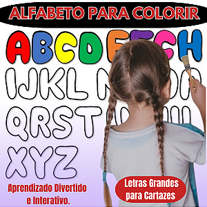 Alfabeto para Colorir
