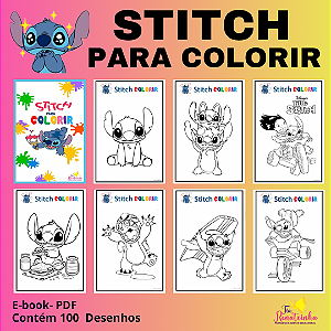 Stitch Para Colorir
