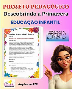 Projeto Descobrindo a Primavera