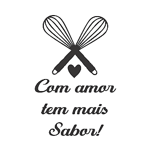 COM AMOR TEM MAIS SABOR