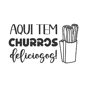 AQUI TEM CHURROS MARAVILHOSOS