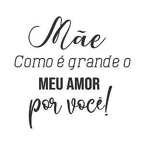 COMO É GRANDE MEU AMOR POR VOCÊ