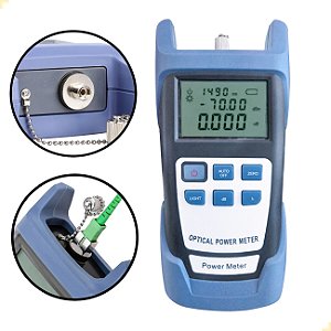 POWER METER  - MEDIDOR DE POTÊNCIA FIBRA ÓPTICA - FTTH