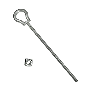 PARAFUSO OLHAL M12 X 250 MM - COM PORCA