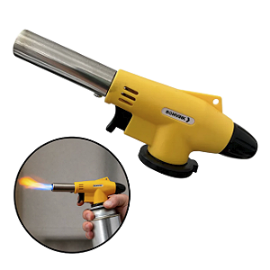 MAÇARICO PORTÁTIL GT6019 COM CONTROLE MANUAL DE CHAMA