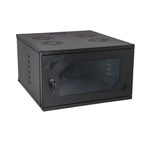 MINI RACK 19 COMPACT LITE - 04U X 370MM - P.A. - CKD - PRETO'