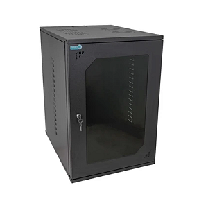 MINI RACK 19 COMPACT LITE - 10U X 470MM - PORTA ACRILICA - CKD - PRETO'