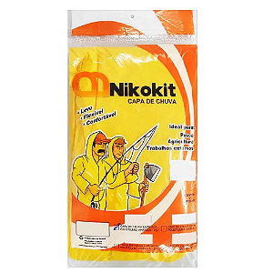 CAPA DE CHUVA AMARELA NIKOKIT