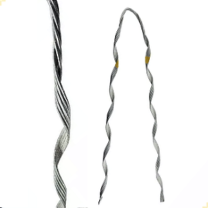 ALÇA PREFORMADA AÇO CURRAL CCE | 6,4 - 60 CM -5 FIOS | AMARELA