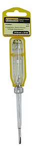 CHAVE TESTE FENDA 140MM STARFER