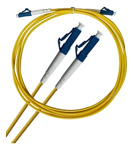 CORDÃO ÓPTICO - PATCH CORD | LC/UPC - LC/UPC | SIMPLEX | 2 METROS