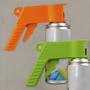 ADAPTADOR DE GATILHO PARA LATA DE SPRAY COM ALÇA ERGONÔMICA