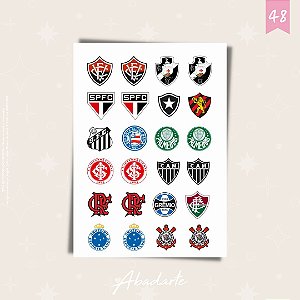 FUTEBOL - CARTELA 48