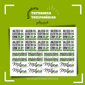 TATTOO MEDICINA (26 UNIDADES)