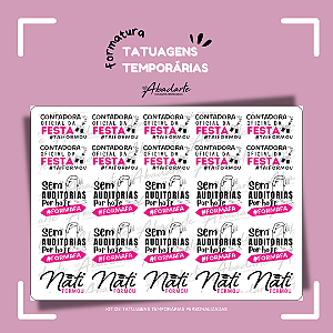 TATTOO CIÊNCIAS CONTÁBEIS (25 UNIDADES)