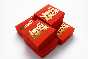 CAIXA PARA 4 DOCES PERSONALIZADA