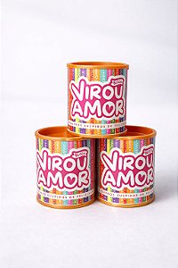 Tubo Lata Personalizado com Suspiros | Lembrancinha para Festas | Formatura | Casamento