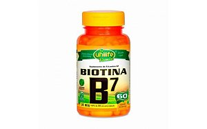 Vitamina B7 - Unilife - 60 cápsulas