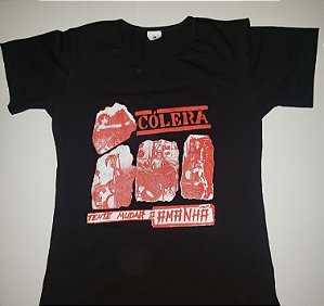 Camiseta cólera punk rock música Subúrbio Geral - coleradiscos.com.br