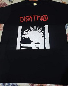 CAMISETA BANDA DISRITMIA PUNK ROCK PAULISTA