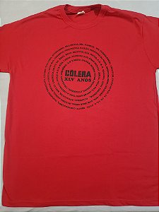 CAMISETA COLERA 45 ANOS COMEMORATIVA