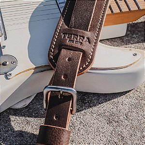 Correia Old Skool Deluxe Em Marrom Afrikaner - Prata Velha