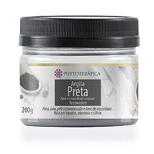 Argila Preta 200g - Phytoterápica