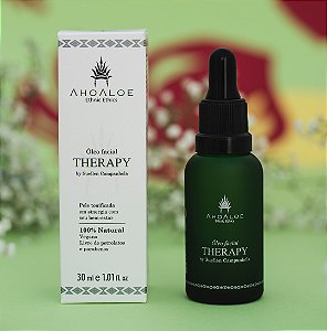 Óleo Facial Regenerador THERAPY - Jojoba e Pracaxi 30ml - AhoAloe