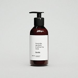 Hidratante Corporal Lavanda, Gerânio e Pimenta Rosa 200ml - Biotiê