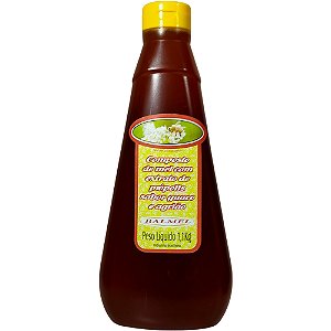 Mel com Própolis guaco e agrião Bisnaga 1,1Kg - Balmel