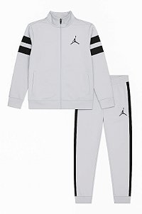 Roupa Infantil Menino Jordan Conj 2 Pçs Cinza Dry Fit
