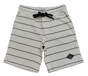 Bermuda Infantil Reserva Mini Bege Listrada – Menino