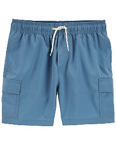 Bermuda Carter’s OshKosh Azul com Bolso Lateral – Infantil