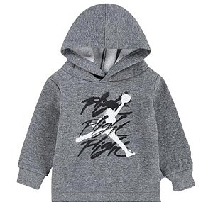 Roupa Infantil Menino Air Jordan Moletom Cinza Com Gorro
