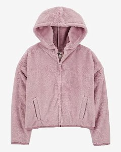 Roupa Infantil Menina Carter’s OshKosh Jaqueta Rosa Sherpa