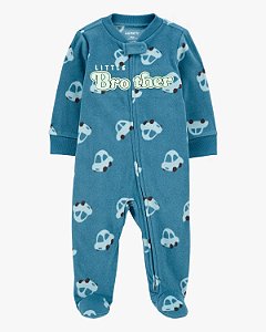 Macacão Fleece Carter’s Little Brother – Super Quentinho