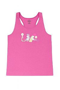 Regata Infantil Under Armour Pink – Conforto e Estilo para Menina