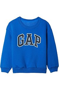 Moletom Infantil GAP Azul Com Logo – Clássico e Confortável