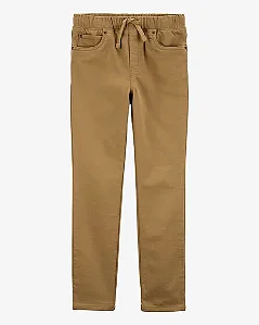 Calça Infantil Carter’s Caramelo com Ajuste na Cintura – Menino