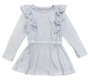 Vestido Infantil Menina Levi’s – Fio Azul Quentinho e Estiloso