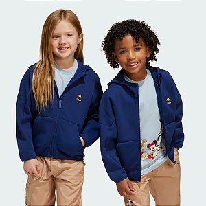 Roupa Infantil Adidas Jaqueta Azul Marinho Disney