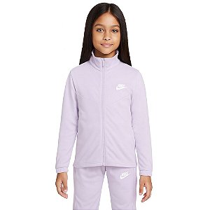 Conjunto Infantil Nike Lilás – Jaqueta e Calça Forradas 2 Peças