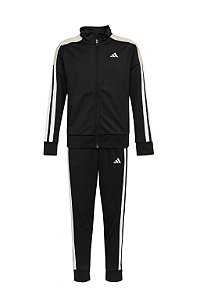 Agasalho Infantil Menino Adidas Tiberio Preto e Bege Importado