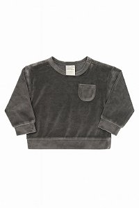 Blusa Infantil Menino First Impressions Chumbo Veludo Importada