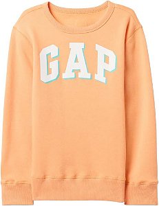 Moletinho Gap Laranja Com Logo Super Confortável