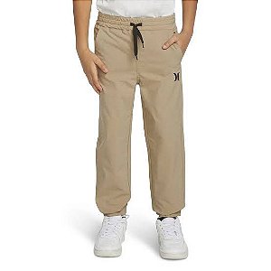 Calça Infantil Menino Hurley Caramelo Nylon com Elastano Super Confortável