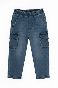 Calça Jeans Menino GAP Bolso Lateral Super Confortável