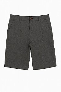 Bermuda Infantil Menino Oshkosh Chumbo com Botão - Importada