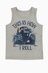 Regata Menino Oshkosh Cinza This Is How I Roll